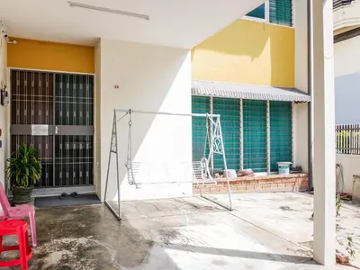 a front porch of a house under construction at Lodge 22, 5 min walk to Adventist & Pulau Tikus Market in George Town
