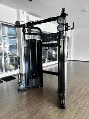 a gym with a machine in a room at Sky9Haven Homestay in Ipoh