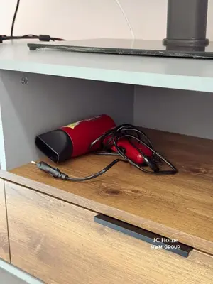 a desk with a computer mouse on top of a drawer at Meritus Residence 4min to Penang Bridge in Perai