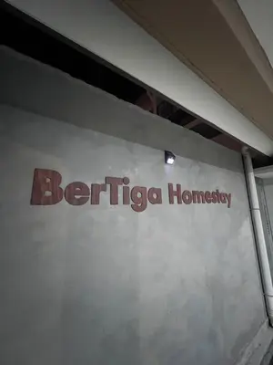 a sign on the side of a wall with the word refida humanity at berTIGA Homestay Bertam in Kepala Batas
