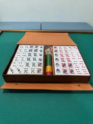 a wooden box with four at ipoh setia homestay in Ipoh