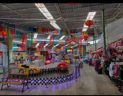 a toy store with a lot of toys on display at Nova hotel in Brinchang