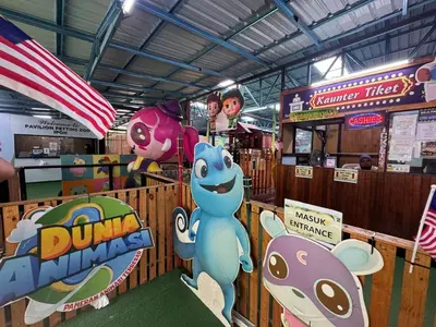 a store with many different types of toys and signs at Waterfall Guesthouse 4R3B 12pax 3Car KTV BBQ Pool table in Ipoh
