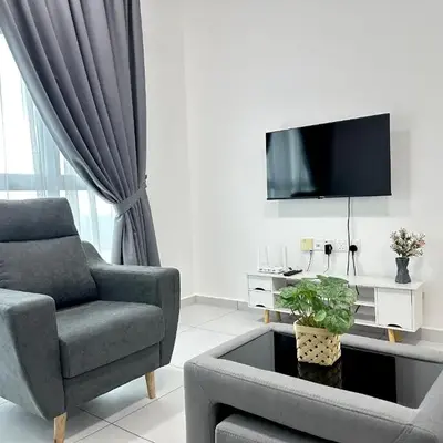 NEW Batu Kawan 2 Bedrooms Suite near IKEA-Columbia Asia Hospital-BKIP-UOW Kdu