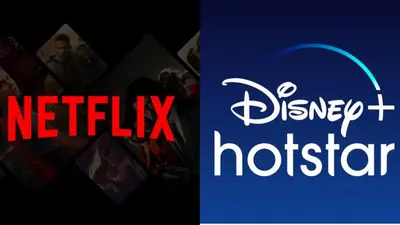 two logos for the netflix and disney websites at ICC Suites Ipoh City Centre Walking Distance to Shopping Mall in Ipoh