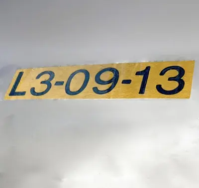 a wooden sign with the number hanging at J Cozy Stay - 3B 2B, Fair Park Ipoh in Ipoh