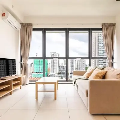 Urban Suites Jelutong Georgetown Penang 6pax 3BR Family Cozy Homestay