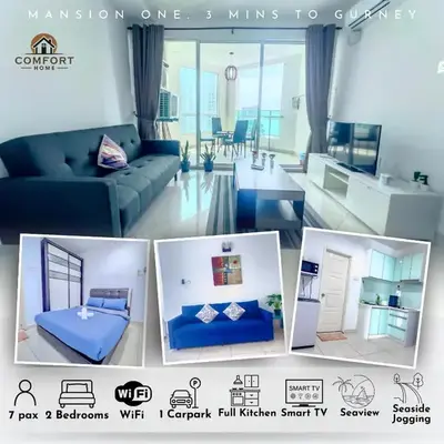 2BR SeaView Retreat At Mansion1