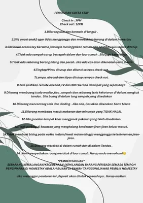a letter of recommendation from the ministry of internal affairs of the ministry of internal affairs at Sofea Stay Homestay Sungai Petani in Sungai Petani