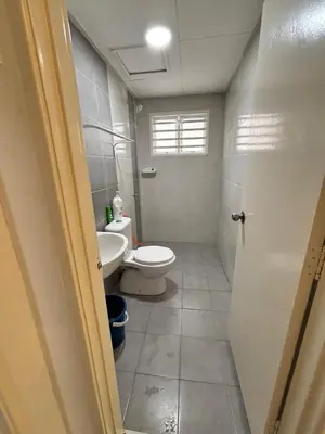 a bathroom with a toilet and a sink at HS homestay Casa Klebang Ipoh in Ipoh