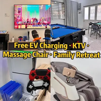 Free EV Car Charge KTV Snooker&PS5Game 13Pax Ipoh