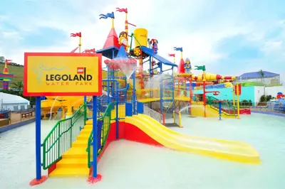 a large water park with a water slide at Austin Manhattan by RR JBcity in Gua Sai