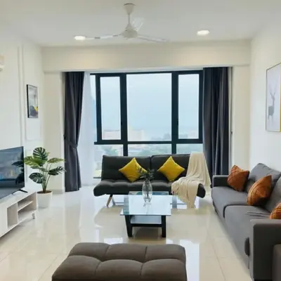 High floor Seaview 2BR Jazz Suite Bathtub &Sauna