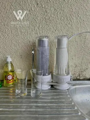 two blenders and glasses sitting on top of a counter at Cozy Highlands Escape at Copthorne Cameron Highlands in Tanah Rata