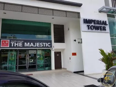 an entrance to an imperial tower building at Heart of Town Free WIFI -Majestic Ipoh By Hopestay in Ipoh