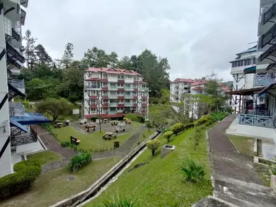 arial view of a park in a city with buildings at PAS Homstay CH 2026 in Tanah Rata