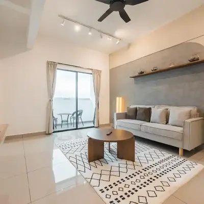Serene Japandi & Zen Family Retreat 2-7 pax with Comfortable Living Space