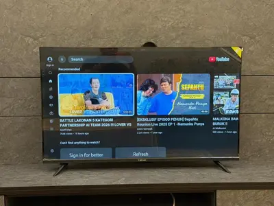 a television screen with a movie on it at AYAAN MILLENIUM Family Homestay with Netflix and PS3 xprience Most Wanted 2012 and many more racing games in Tanah Rata