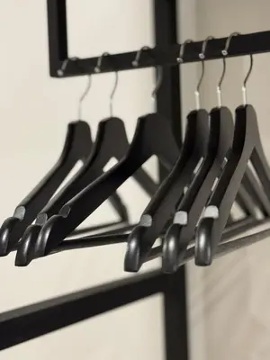 a bunch of cooking utensils hanging on a rack at Lovecozy Home 22M Macalister in George Town