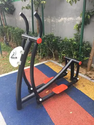 a gym frame on the floor with at Cameron Barrington Square 1Room @ Golden Hill in Cameron Highlands