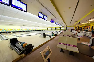 an image of a bowling alley with lanes at Park Avenue Hotel Sungai Petani in Sungai Petani