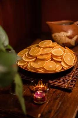 a stack of pancakes on a plate on a table at Hotel Penaga in George Town
