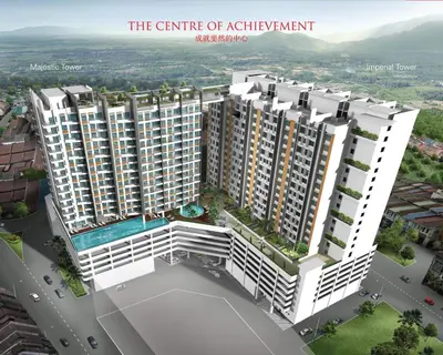 an image of a rendering of a apartment building at Ipoh City Center Stardorm 2 Ipoh Homestay in Ipoh