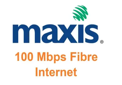 a logo for macys mbps fibre internet at RumahKu Georgetown in George Town