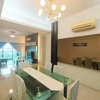 K. Riverfront apartment