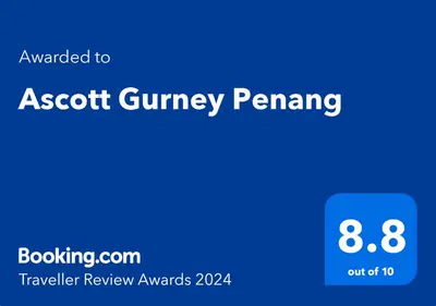 a screenshot of aamsot gurney penning with the words account survey at Ascott Gurney Penang in George Town