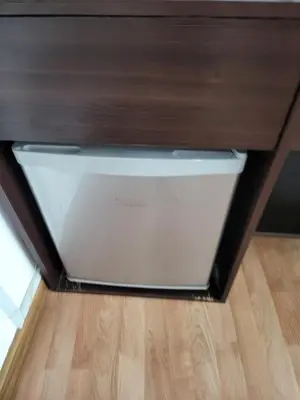 a drawer in a counter top with a white box at The Boutique Residence Hotel in George Town