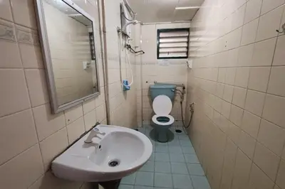 a bathroom with a sink and a toilet at Hotel Check Inn 2 Cameron Highlands in Brinchang