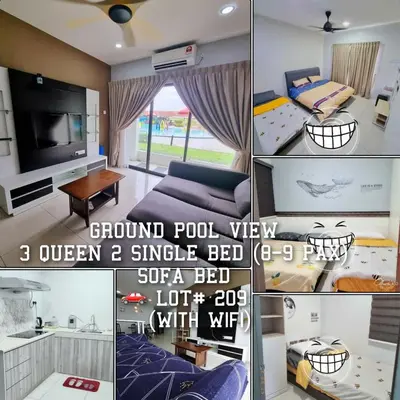 Gallery image of HOMESTAY COMFY CONDO with Waterpark, Pool, Playground & Gym in Ipoh