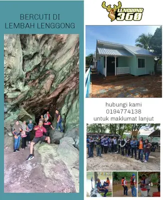 a collage of photos with a group of people at Branda Kampung Sumpitan Lenggong TIADA SUNGAI in Kampong Ulu Jepai
