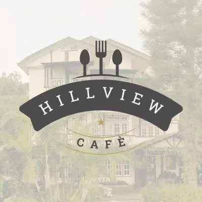 a sign in front of a house with a kitchen cafe at Hillview Inn Cameron Highlands PROMO in Tanah Rata
