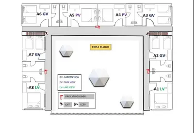 a floor plan of a building at 1108 Carebin Slim River in Slim River