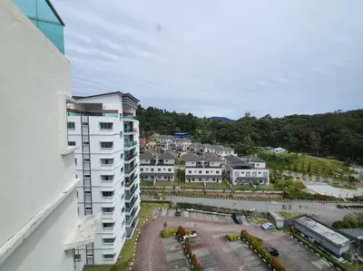a view of a city from a building at Paradise Penthouse 5 bedrooms 5 bathrooms in Tanah Rata