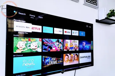 a flat screen tv with many different movies at Tiara Homestay 2 with 3 Bedroom, Unlimited Wifi - Brinchang in Brinchang