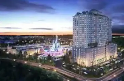 a rendering of a tall building in a city at Cozy Studio house /Soho Unit Near Kampar Utar in Kampar