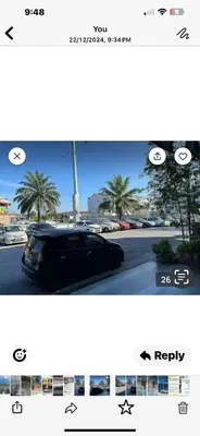 a picture of a car parked in a parking lot at Cyber Loft Homestay in Ipoh