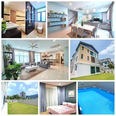 FERRINGHI RESORT 5-BEDROOM with POOL