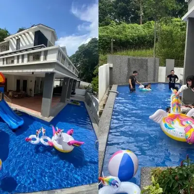 50PAX 9BR Villa Kids Swimming Pool
