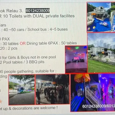 30PAX 7BR Villa with Kids Swimming pool