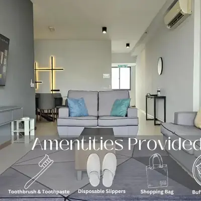 Large Family Seaview Suite 3 Rooms by The Only Bnb