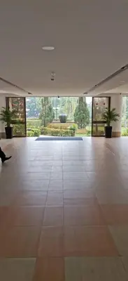 a large room with a large room with a large floor at Susies Deluxe Seaview Suite Sri Sayang in Batu Ferringhi