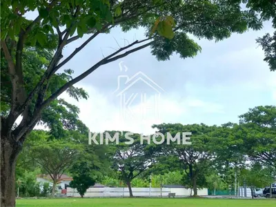a sign that reads kings home in a park at Kim’s Home - Homey At Your Stay in Nibung Tebal