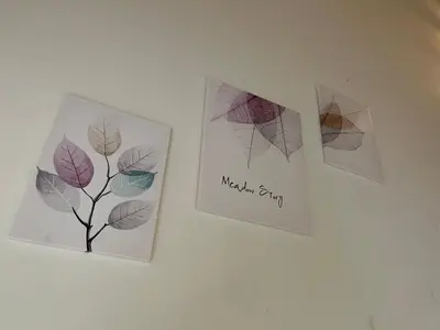 three pictures on a wall with the words monday fun at De’ Nuhir Homestay Teluk Senangin in Kampong Batu Tiga