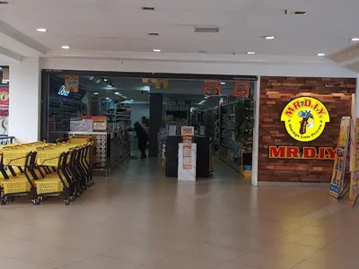 a grocery store with a mr day sign on the wall at Nova Retreat Kea Farm Balcony Valley View in Brinchang