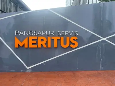a sign for the marxciplinary genusmetric at D Naurah Meritus Guesthouse in Perai