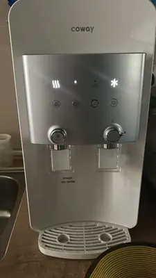 a coffeemaker sitting on top of a counter at The Rockview Bayu Emas Penang Near Beach in Batu Ferringhi